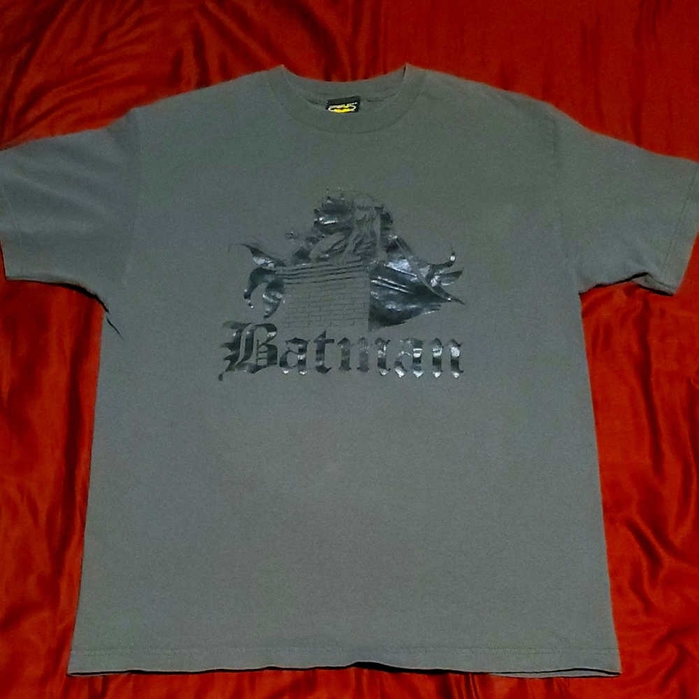 Vintage Warner Bros. Gray Batman T-Shirt